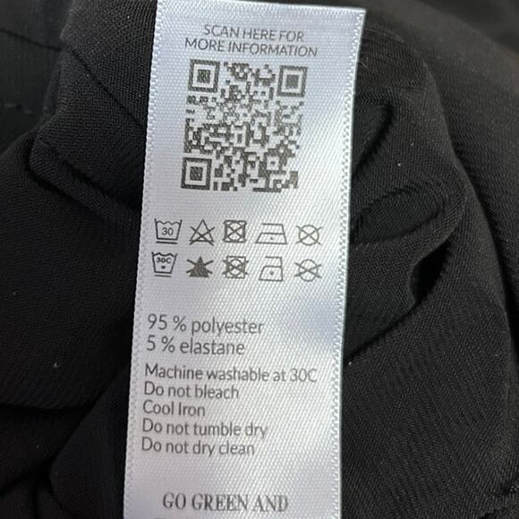 Club L Coco Black Off The Shoulder Asymmetric Bardot Ruched Mini Bodycon Dress 2 - Picture 5 of 5